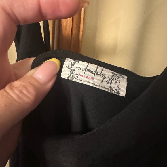 Free People convertible black slip dress - Picture 3 of 11